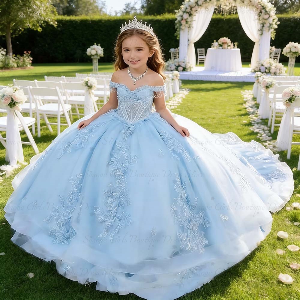 Bridal Sash Ribbon - Платье для девочки на день рождения