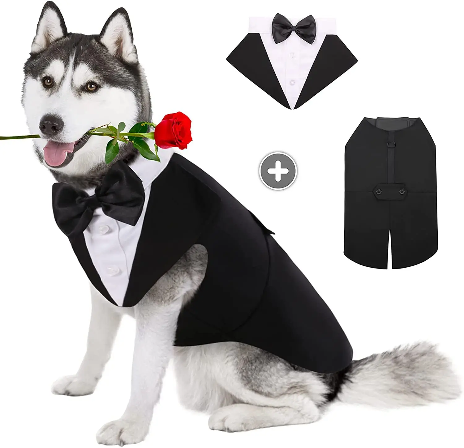 Suitsupply Wedding Tuxedo - Одежда для собак, модный праздничный костюм,