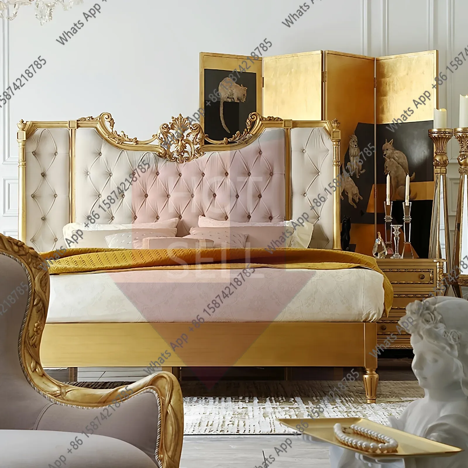 Кровать Qq Mn Court French Gol – обзор и цена Wedding Qq