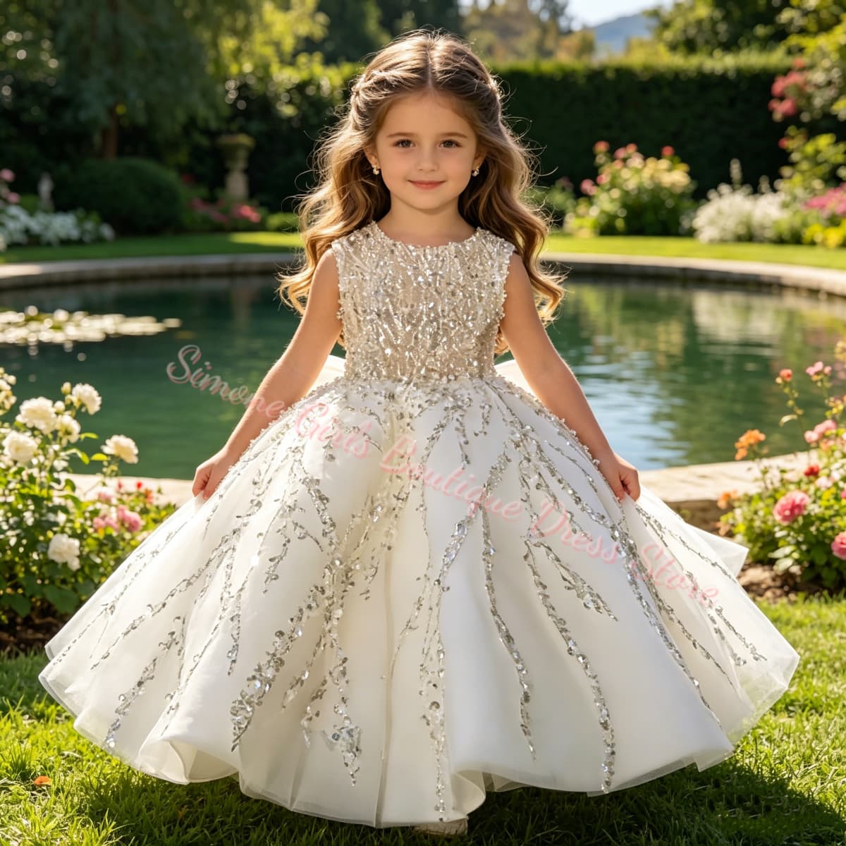Платье для девочки-цветочницы, – обзор и цена Bridal Sash Ribbon