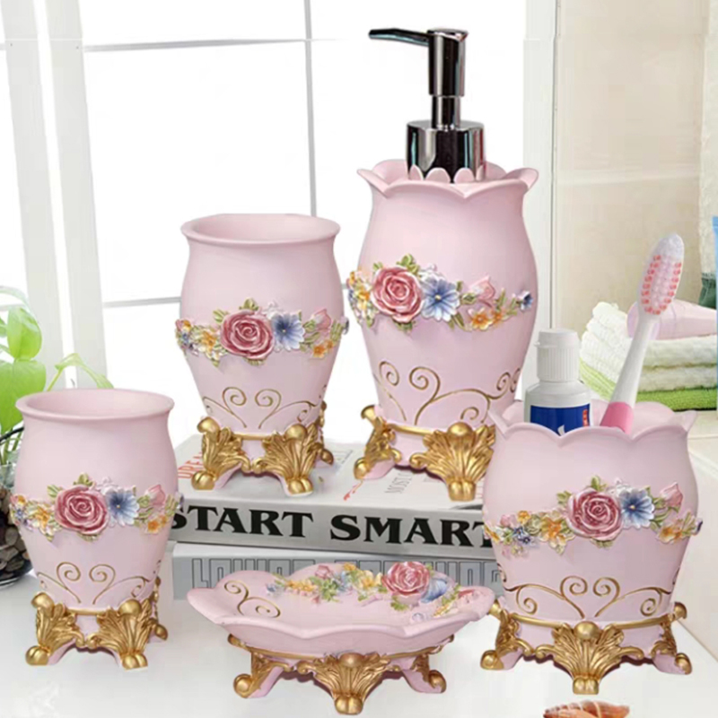 5 шт. модные принадлежности дл – обзор и цена Wedding Bathroom Supply Kit