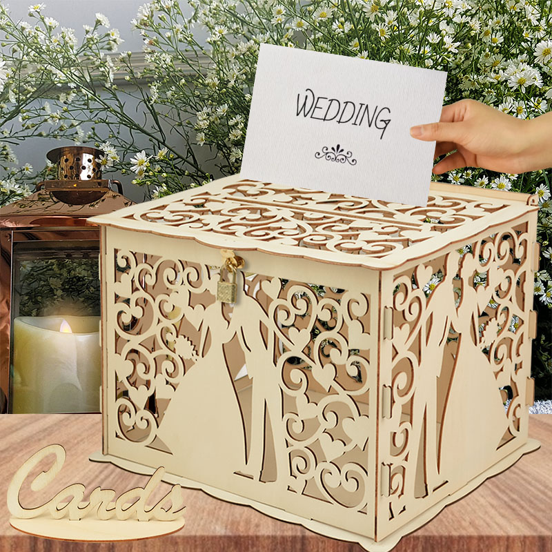 Свадебные деревянные подарочны – обзор и цена Wedding Supply Rentals